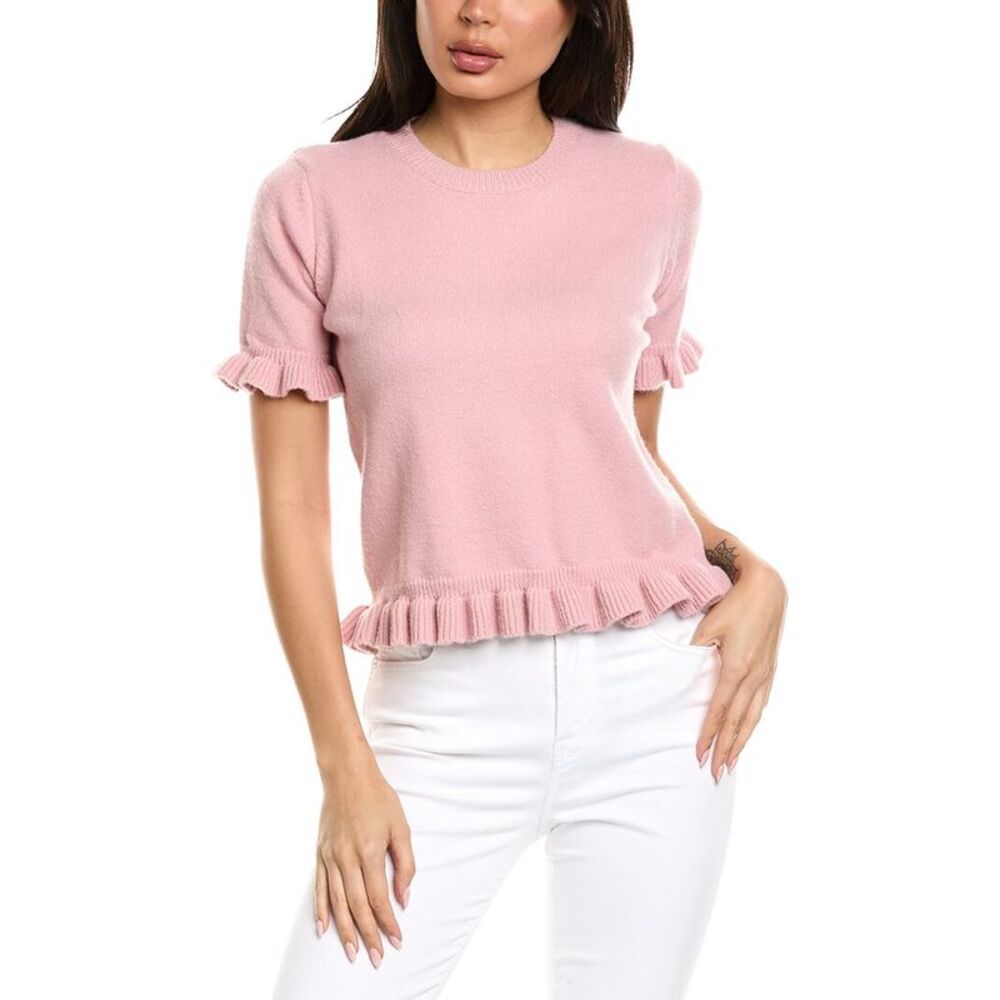 Avantlook Womens  Knit Sweater, Pink